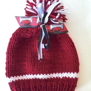 University Of Arkansas RAZORBACKS Baby Hat *NEW*